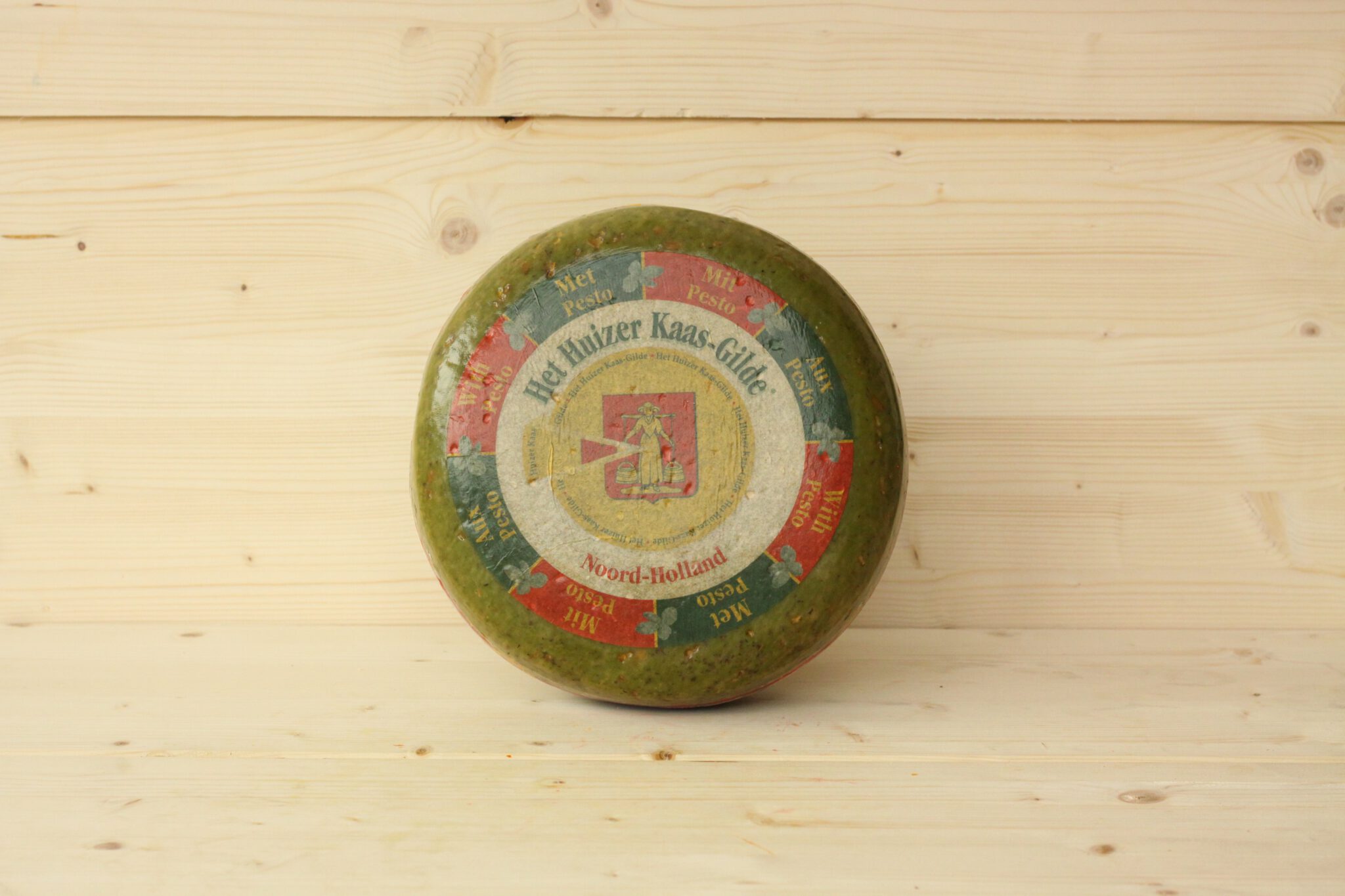 Groene Pesto Kaas 50+ Visser Kaas